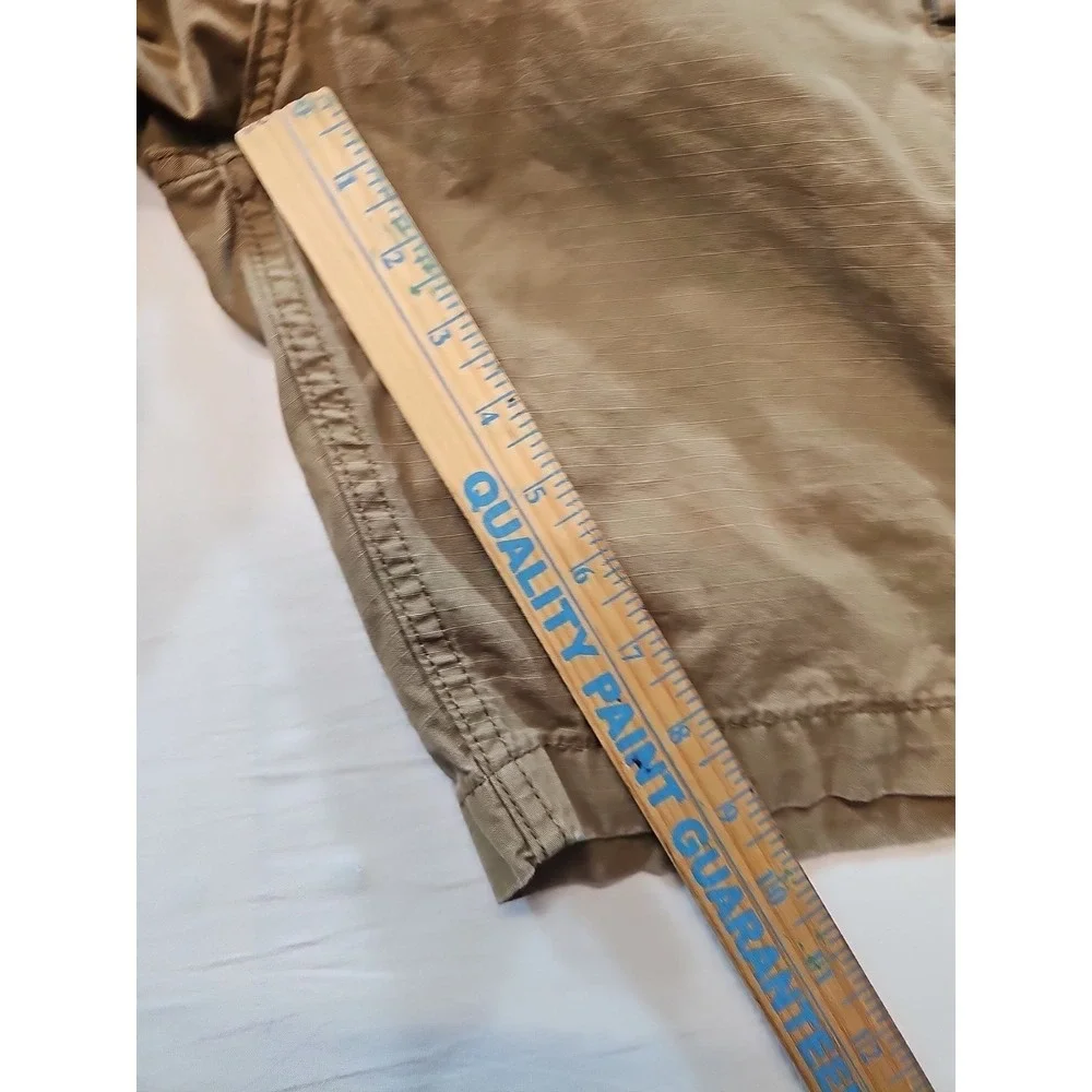 Levis Shorts Mens 38 Brown Utility Cargo Pocket Casual Outdoor Summer